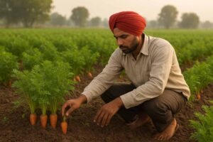 Gajar ki kheti ki tayari